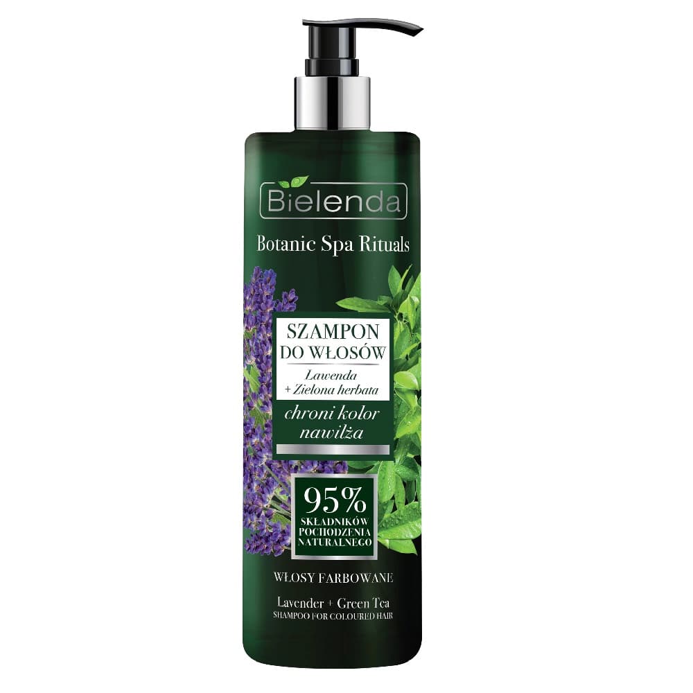 

BIELENDA Botanic Spa Rituals szampon do włosów farbowanych Lawenda Zielona Herbata 400ml