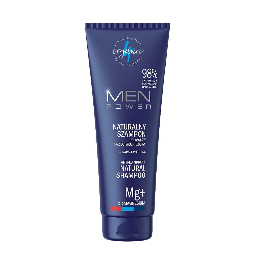 

4ORGANIC Man Power naturalny szampon przeciwłupieżowy dla mężczyzn 250ml