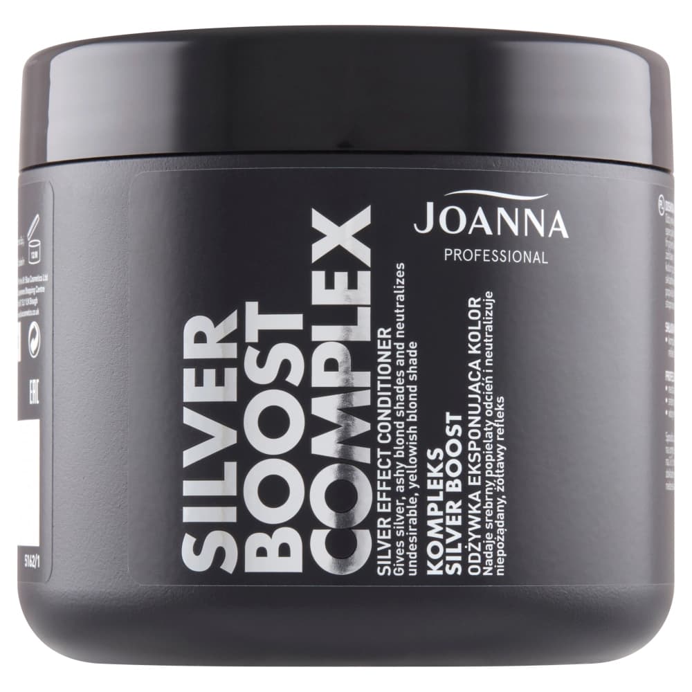 

Joanna Professional Silver Boost Complex Odżywka eksponująca kolor 500g