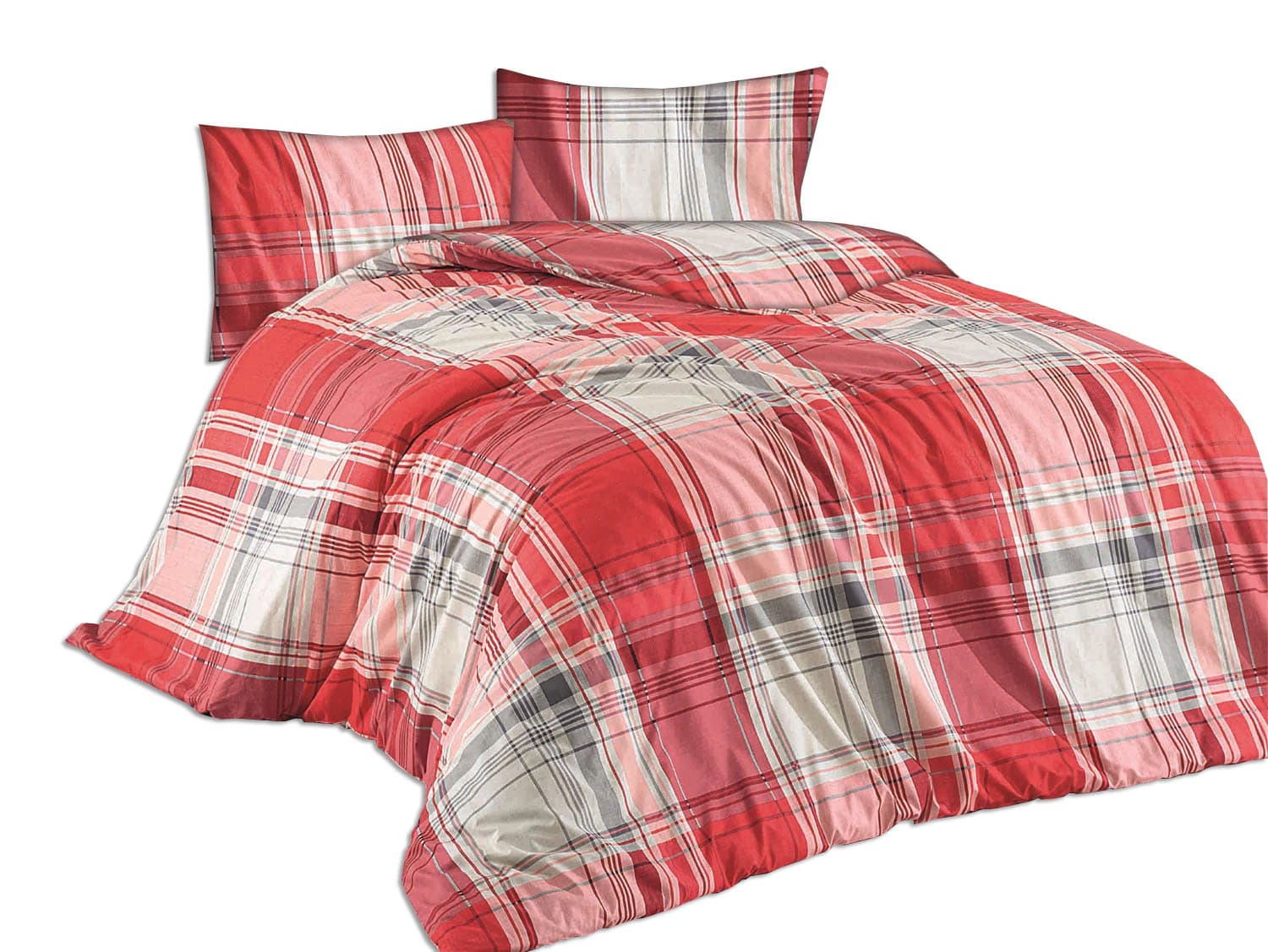 

Pościel bawełniana ALEXIA RED/200x220 COTTONLOVE EXCLUSIVE