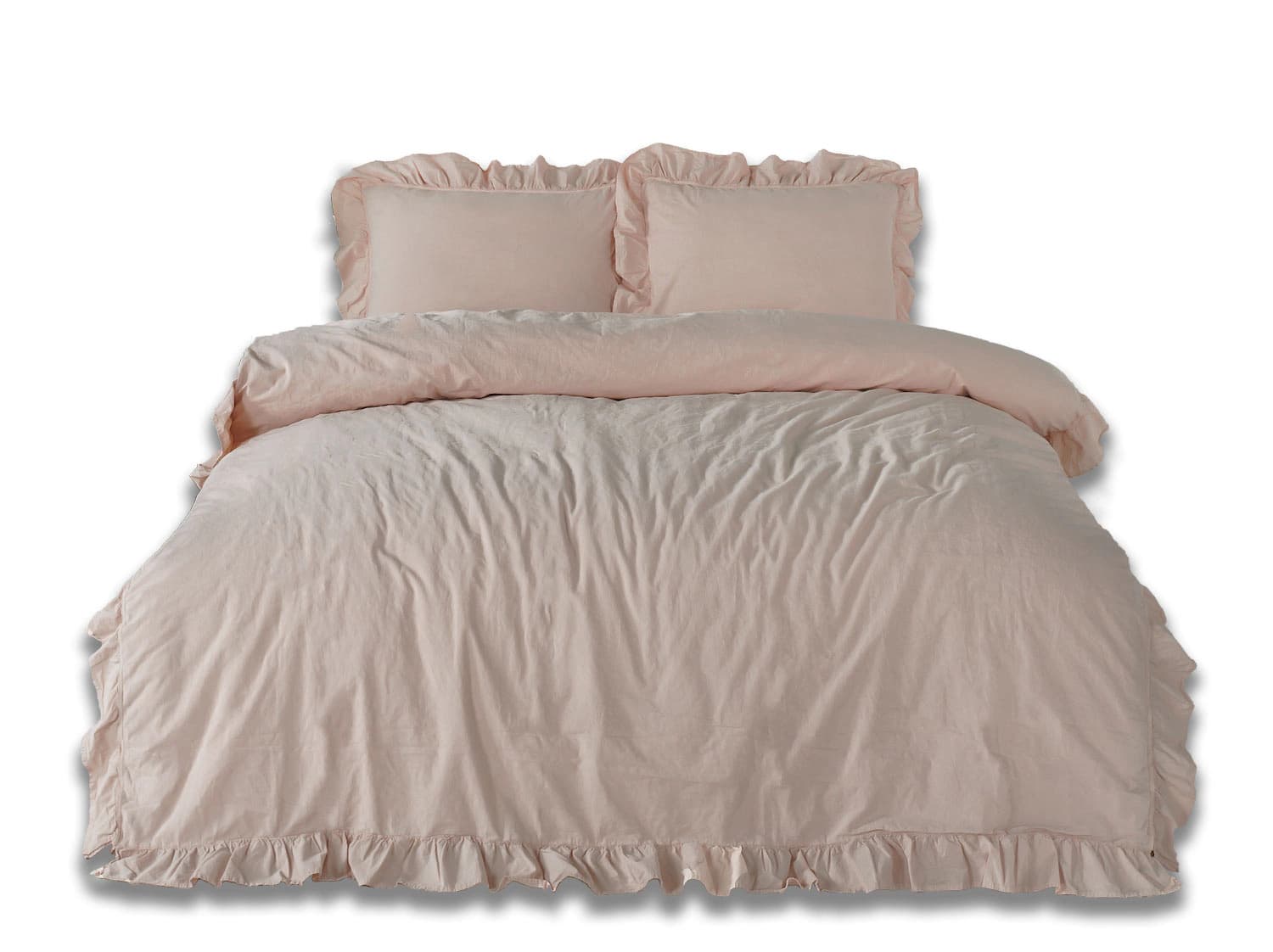 

Pościel bawełniana CAMELLO ROSES/220X200(P) STONEWASHED, P) stonewashe