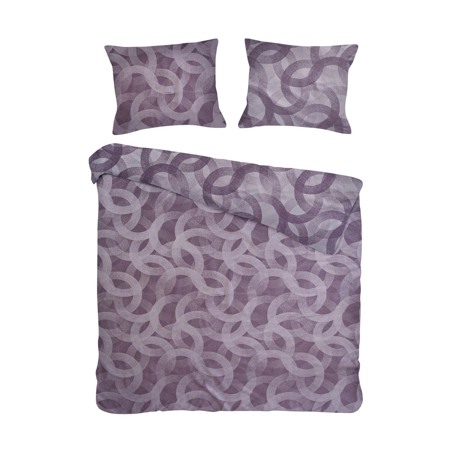 

Pościel bawełniana SPOTY PURPLE/220x200 COTTONLOVE JACQUARD