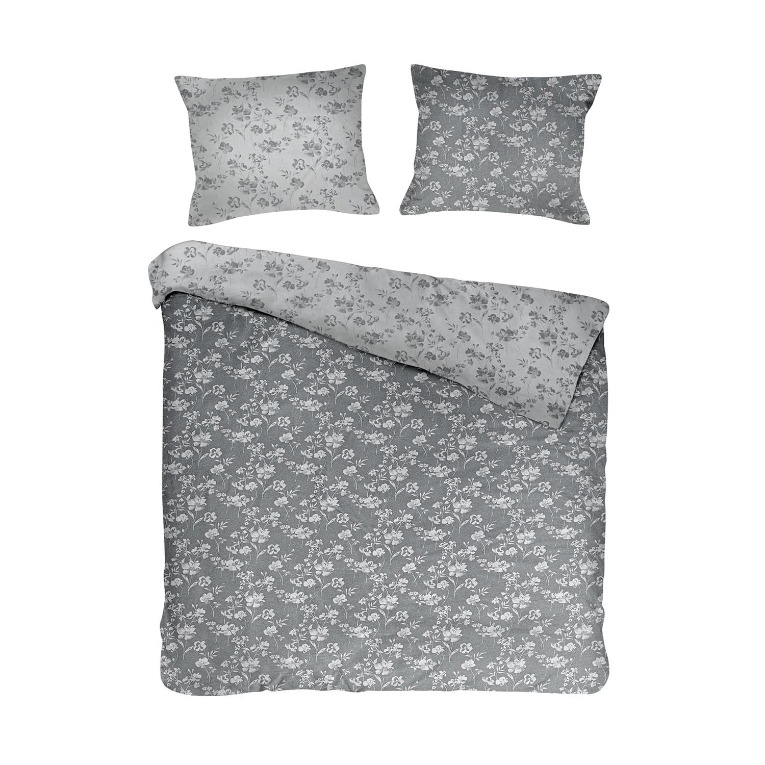 

Pościel bawełniana SPRING GREY/160x200 COTTONLOVE JACQUARD