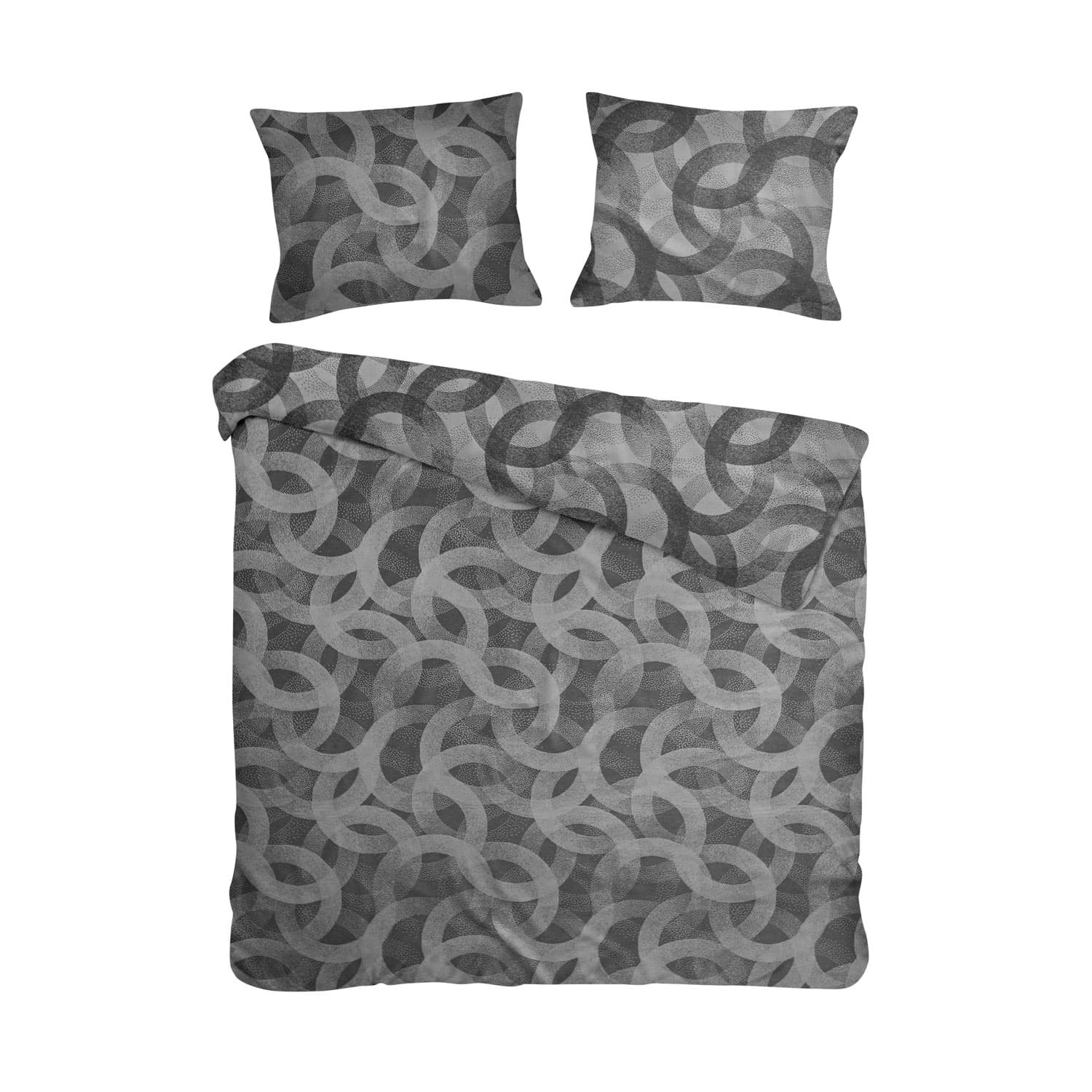 

Pościel bawełniana SPOTY ANTHRACITE/220x200 COTTONLOVE JACQUARD