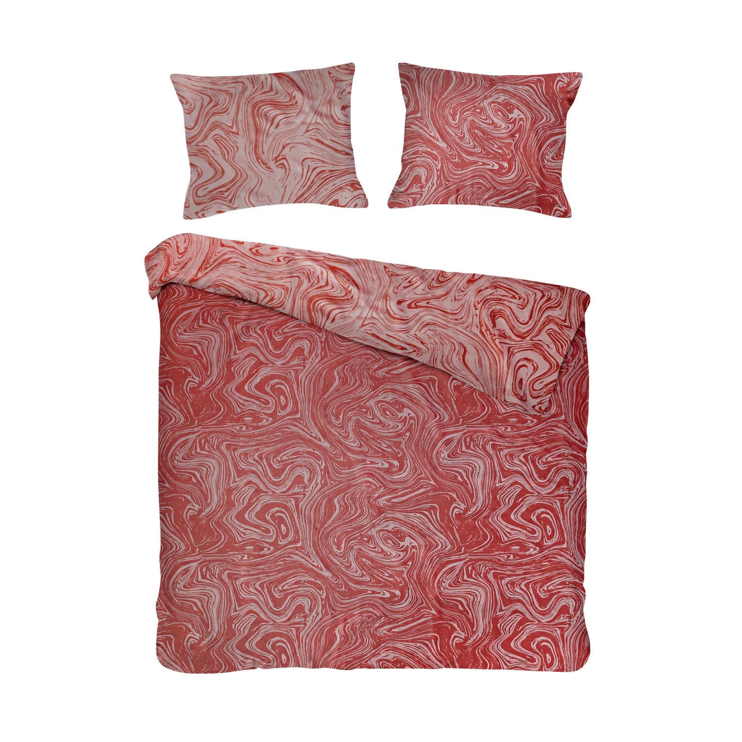 

Pościel bawełniana MARBLE TERRA/160x200 COTTONLOVE JACQUARD