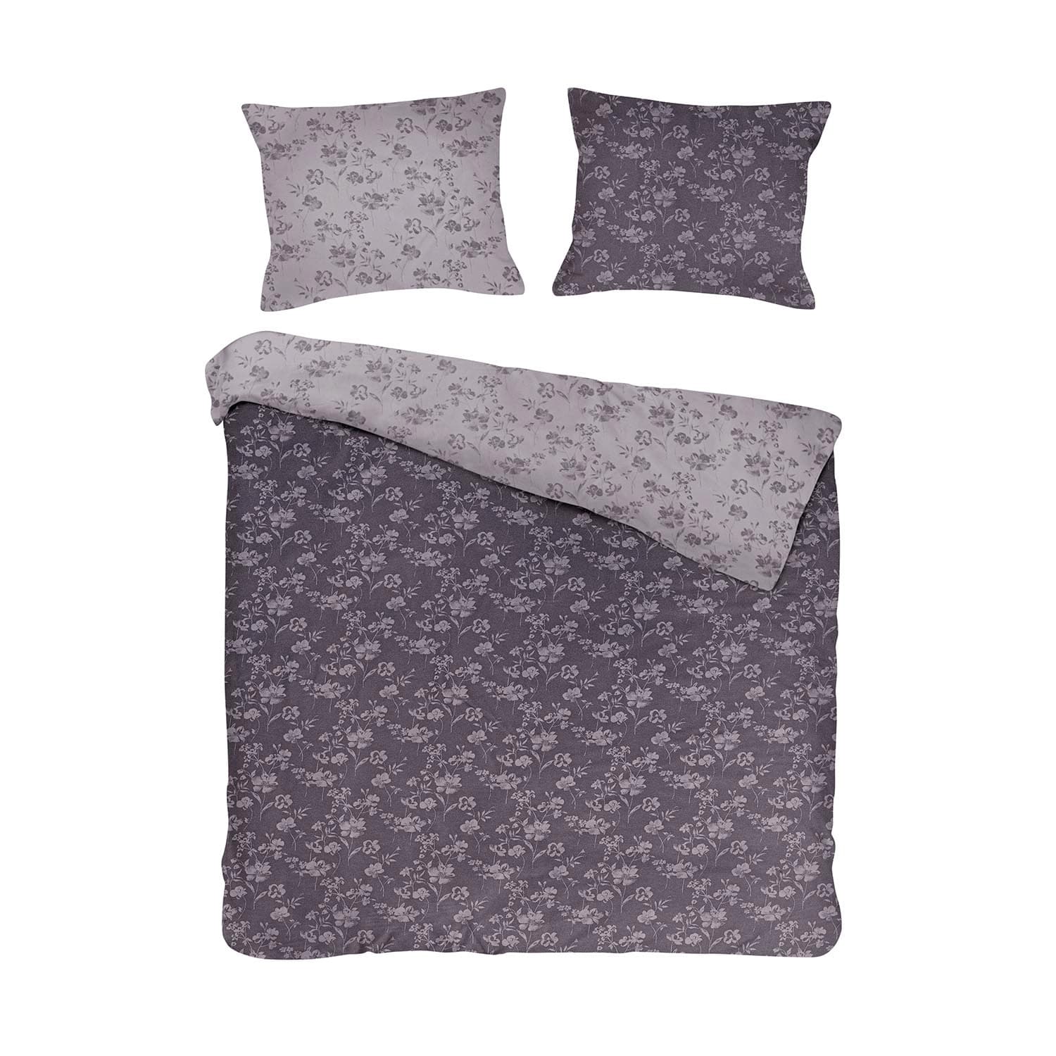 

Pościel bawełniana SPRING ANTHRACITE/160x200 COTTONLOVE JACQUARD