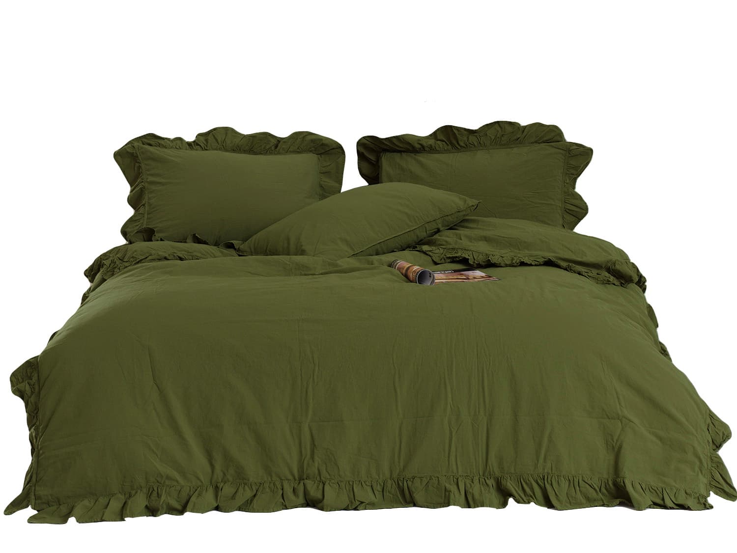 

Pościel bawełniana OLIVE/220X200(P) STONEWASHED, P) stonewashe