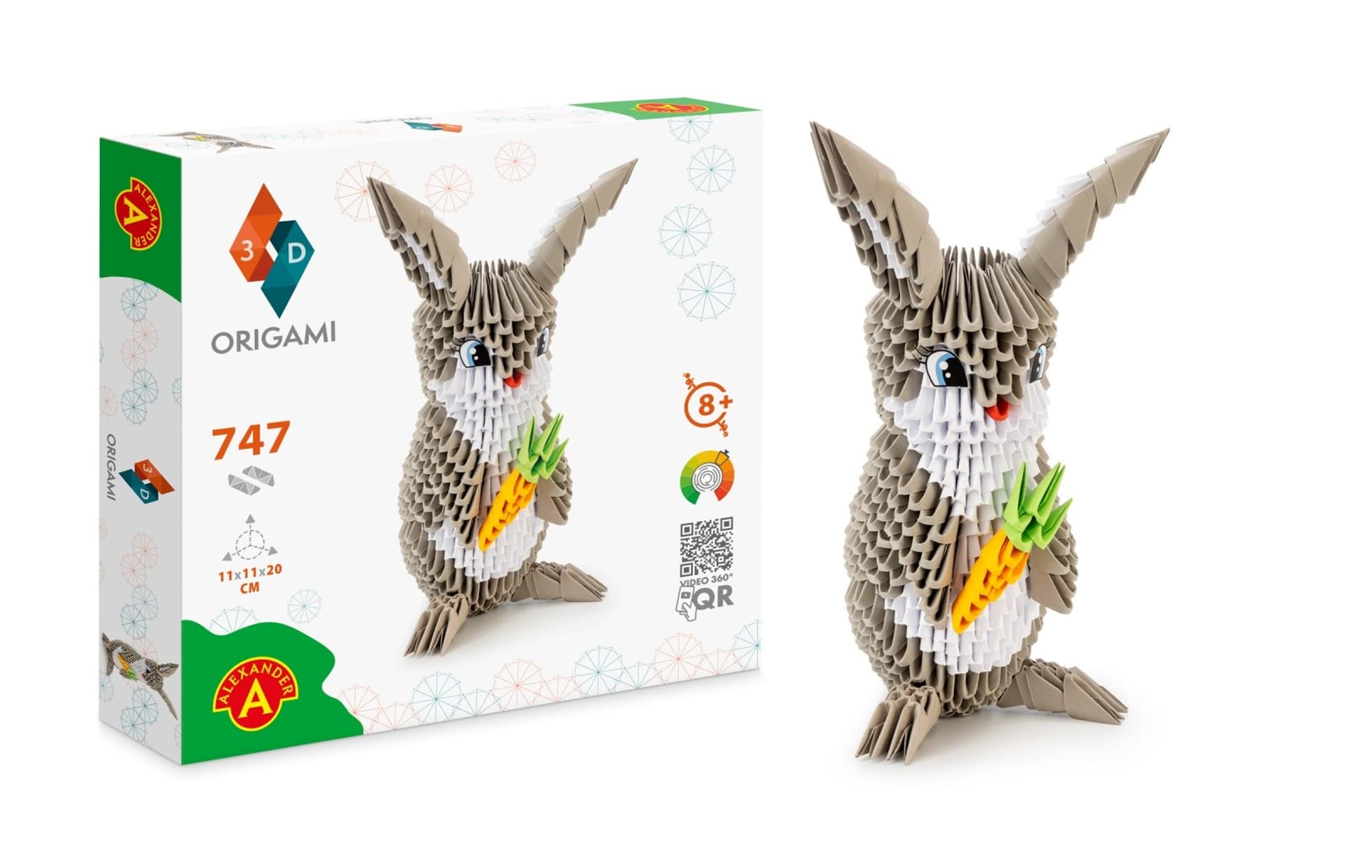 

Origami 3D - Królik
