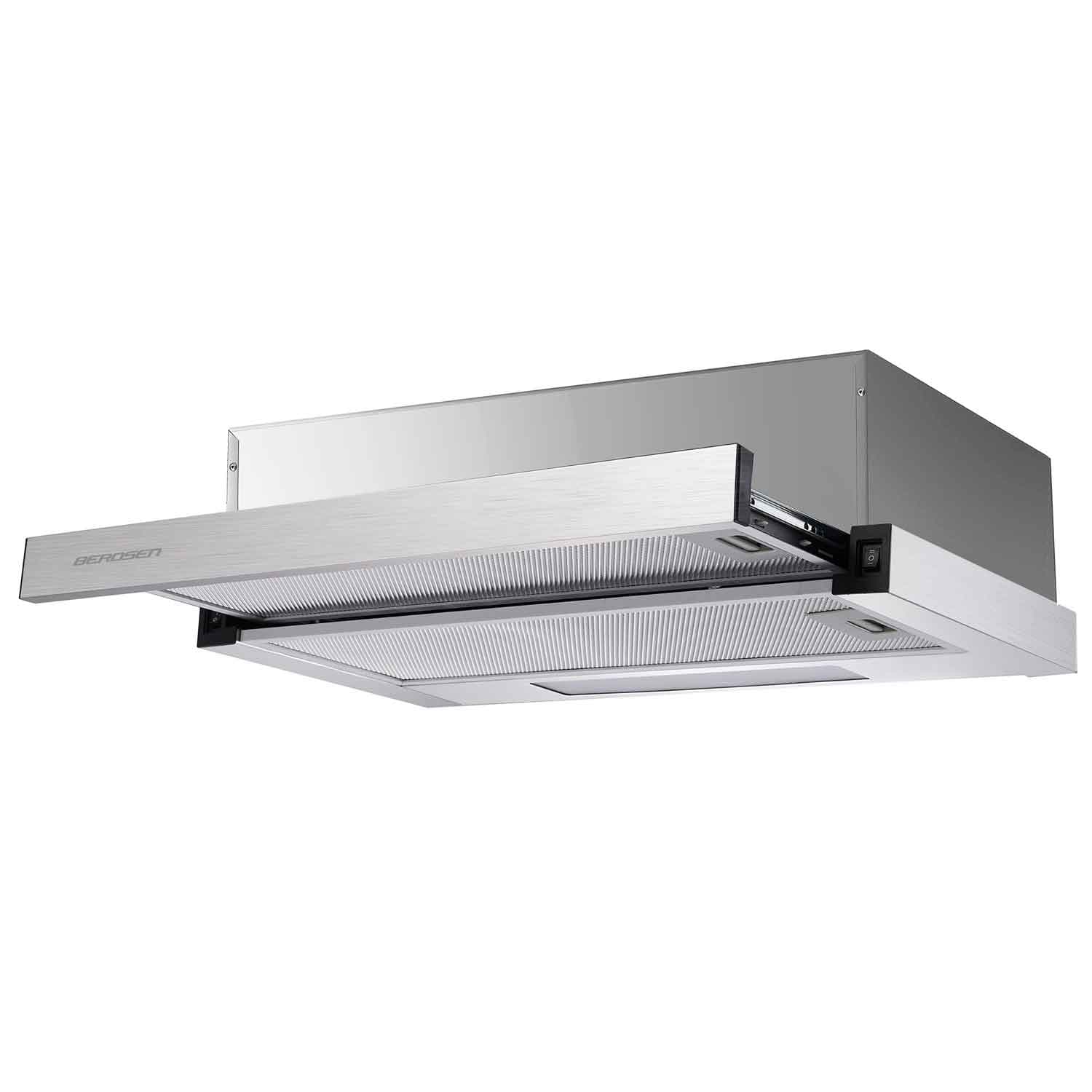 

Okap kuchenny teleskopowy 50cm Inox BT-233