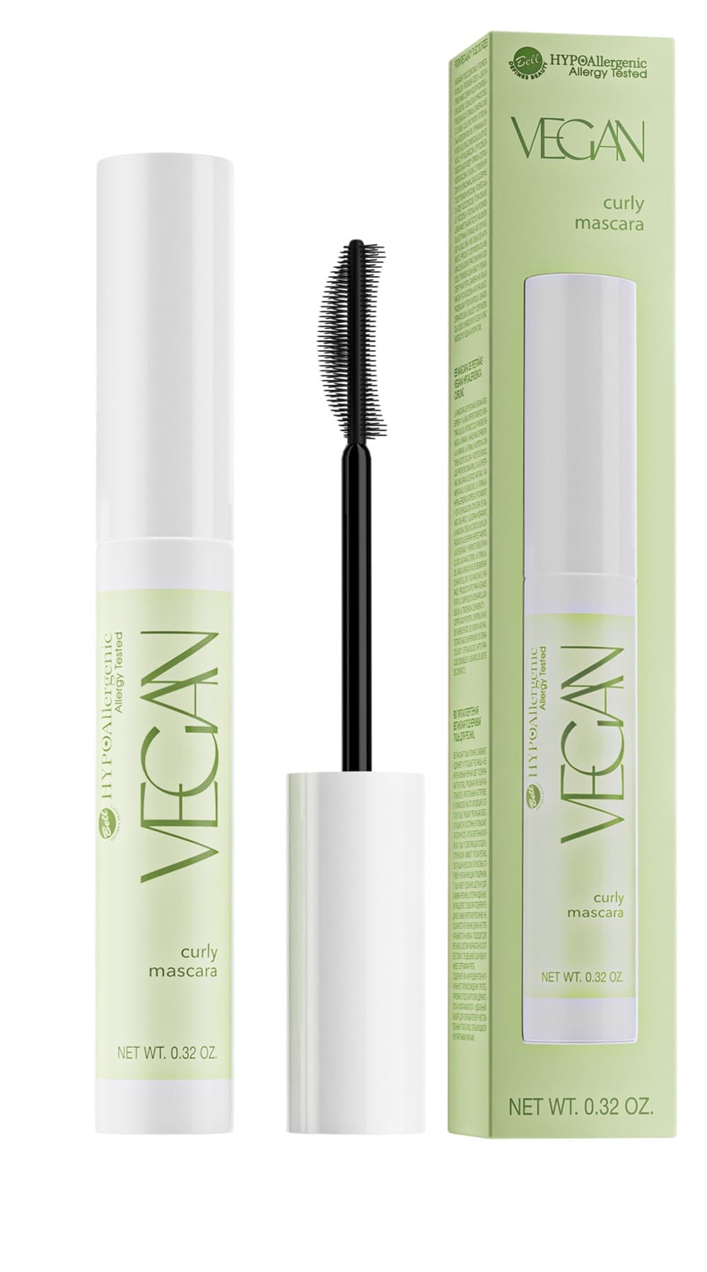 

Bell Hypoallergenic Vegan Tusz do rzęs Curly 1szt
