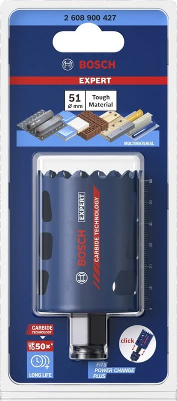 

PIŁA OTWORNICA Z WĘGLIKÓW EXPERT TOUGH MATERIAL 51MM