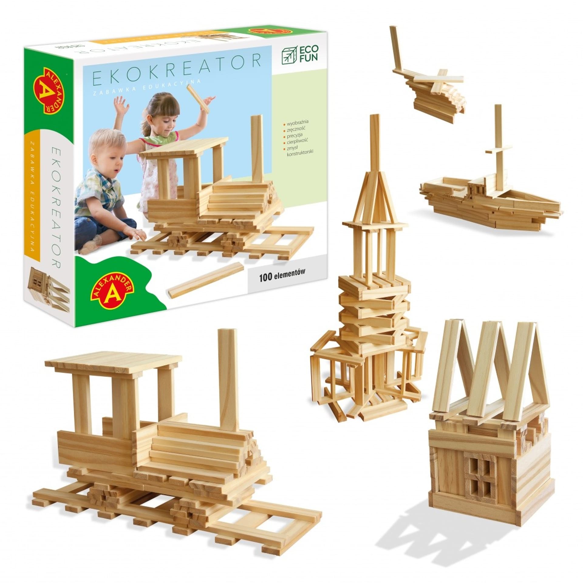 

Gra Eco Fun - Ekokreator 100 elementów