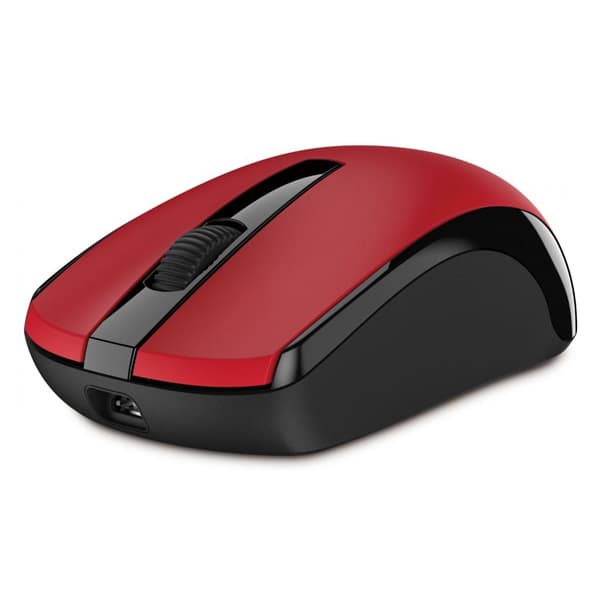 

Genius Mysz Eco-8100, 1600DPI, 2.4 [GHz], optyczna, 3kl., bezprzewodowa USB, czerwona, wbudowany akumulator