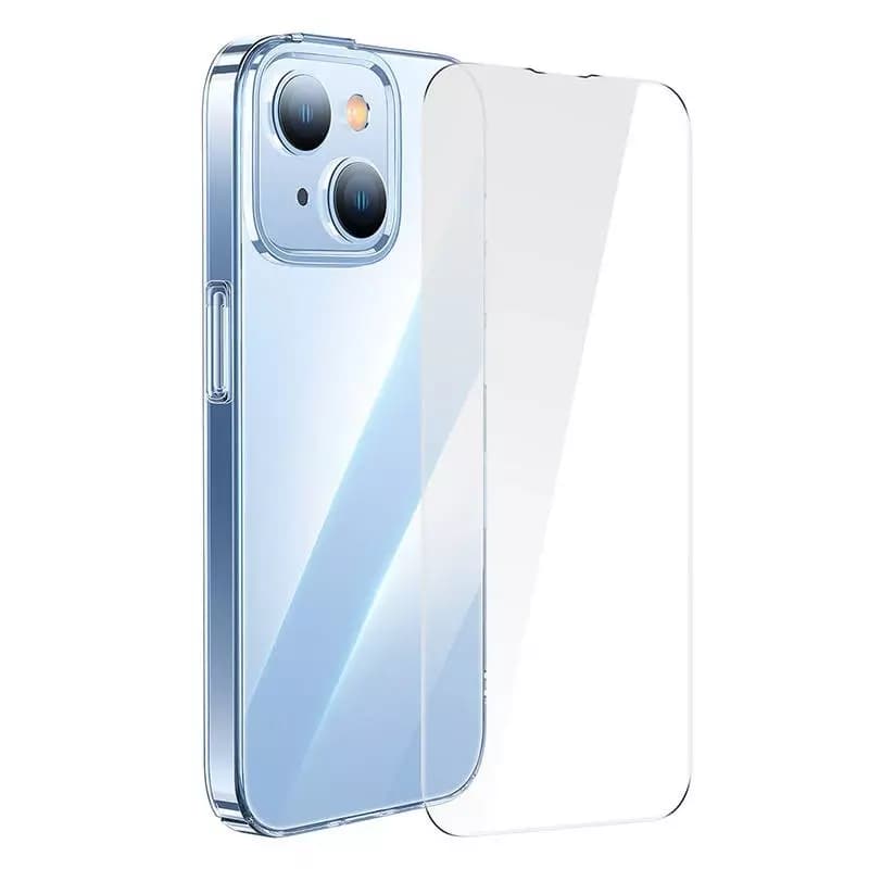 

Zestaw ochronny Baseus Crystal przeźroczyste etui i szkło hartowane do iPhone 14