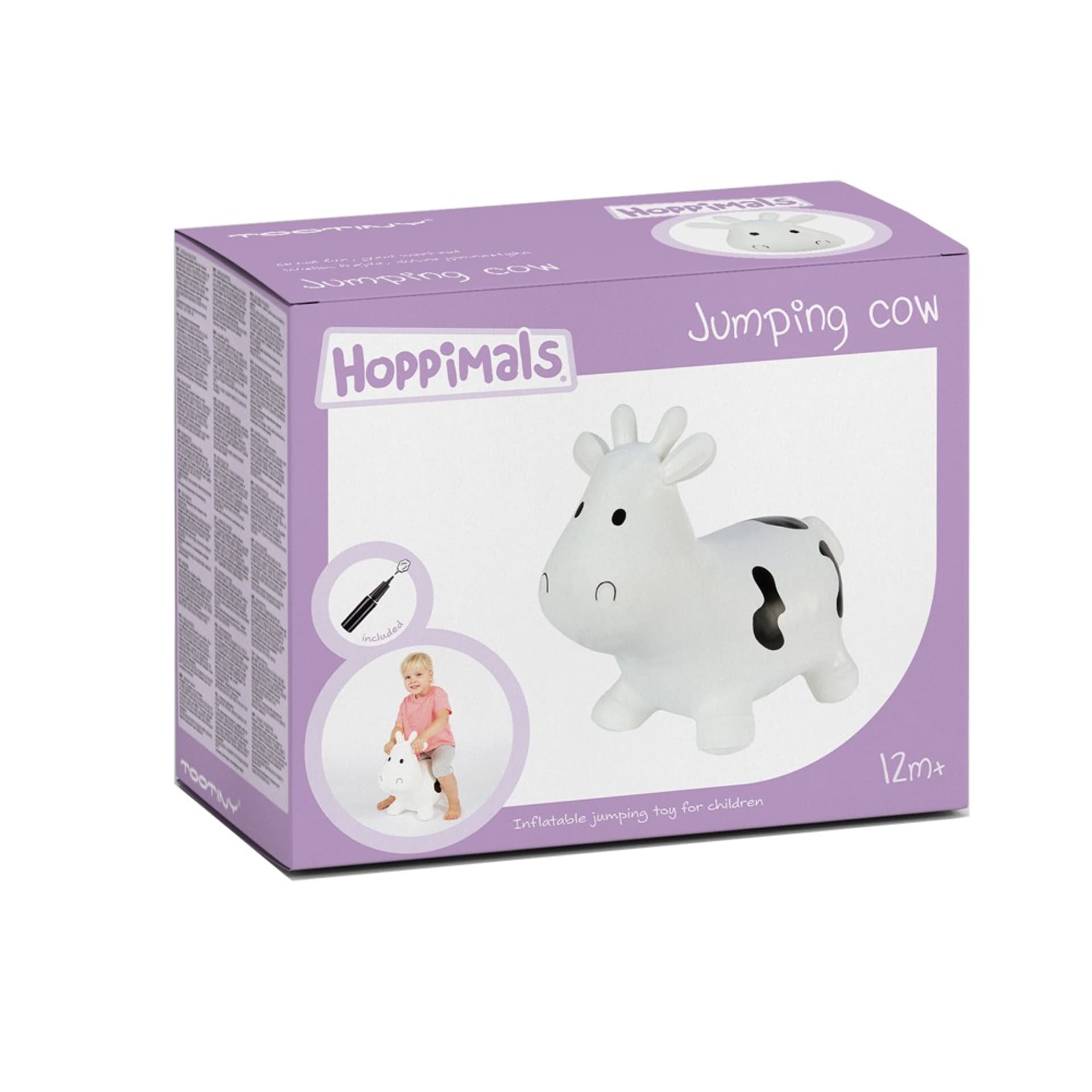 

Hoppimals Skoczek krówka biała