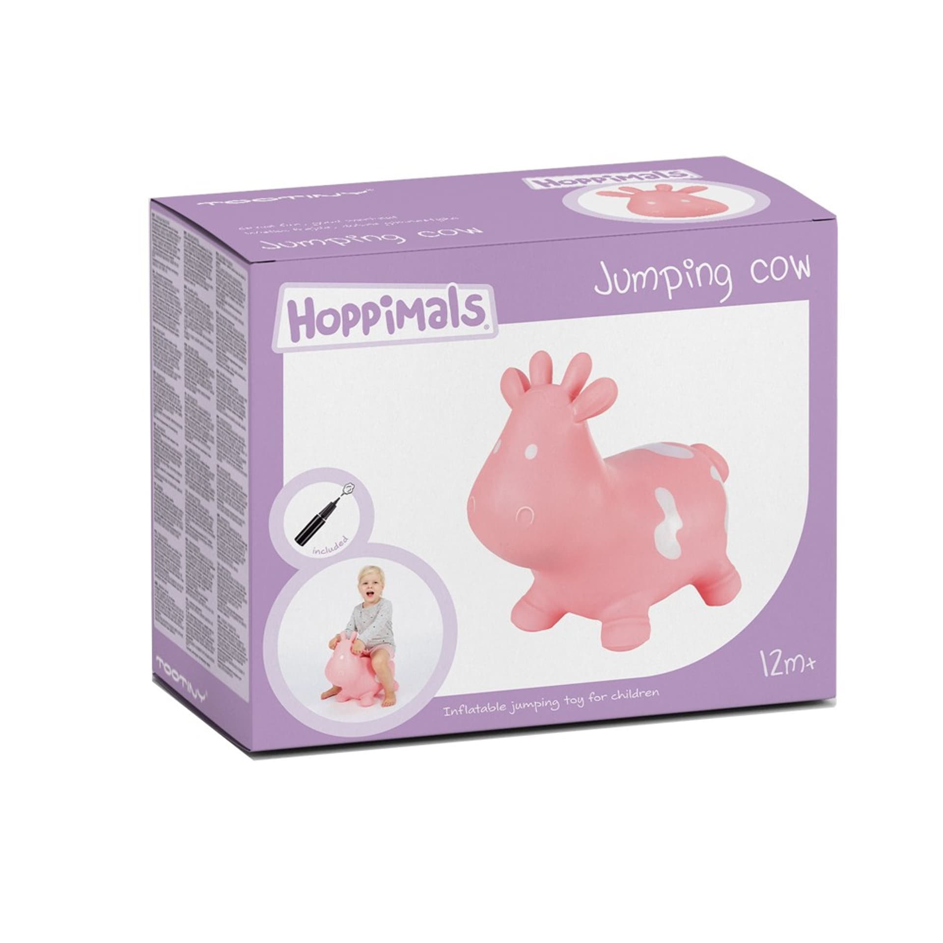 

Hoppimals Skoczek krówka różowa