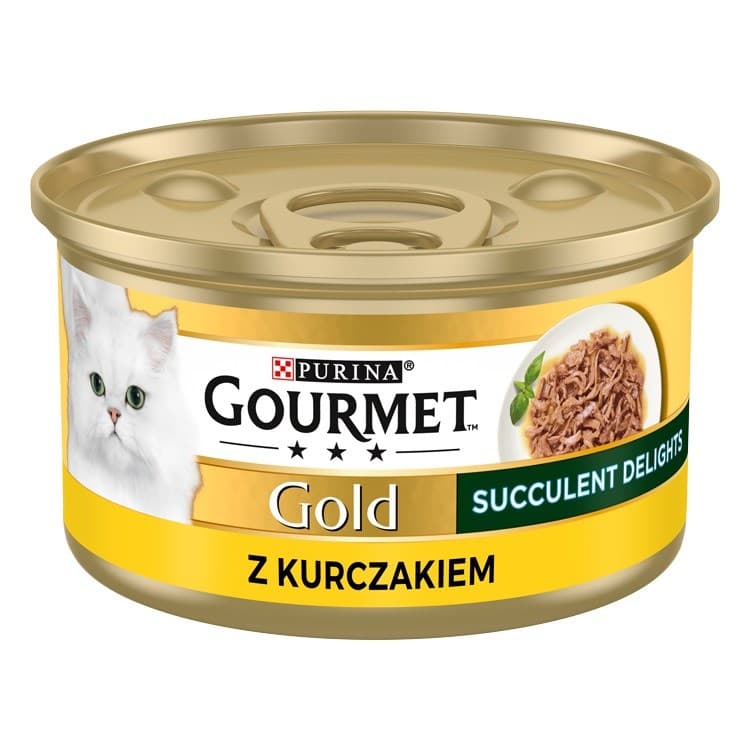 

Purina GOURMET GOLD Succulent Delights Kurczak 85g