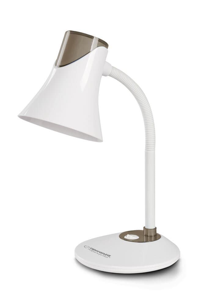 

ELD111K Esperanza lampka biurkowa e27 polaris czarna