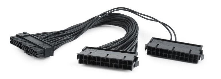 

Kabel zasilający GEMBIRD 24 pin 0.3m. CC-PSU24-01
