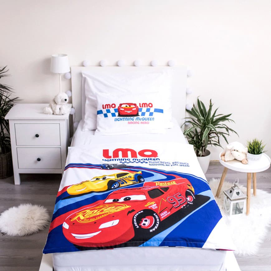 

Pościel bawełna 100x135 + 40x60 Cars hero