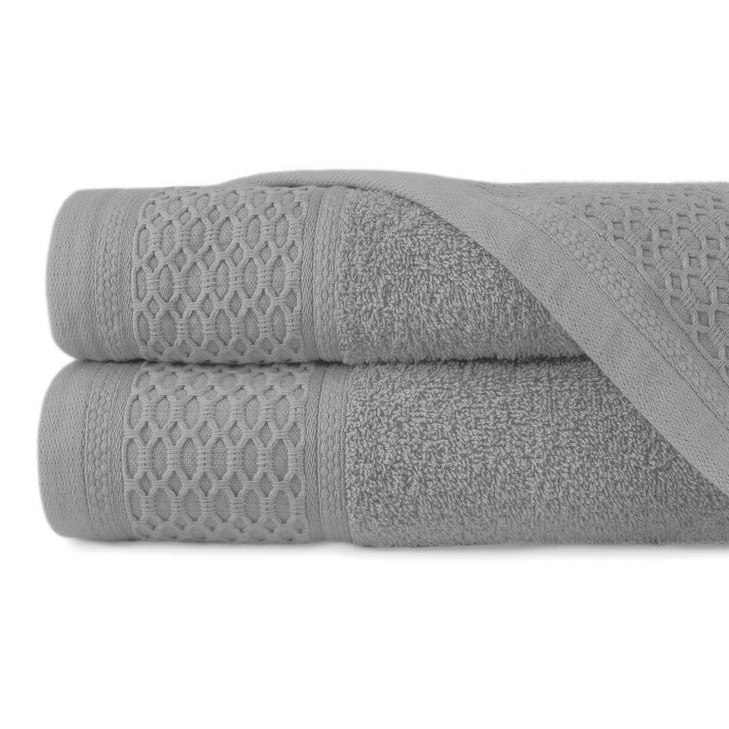 

Ręcznik D Bawełna 100% Solano Jasny Popiel (P) 50x90+70x140 kpl.