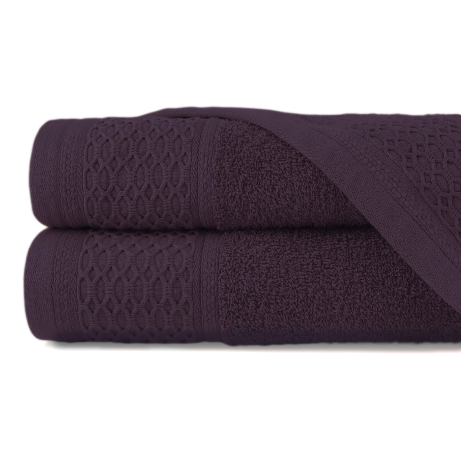

Ręcznik D Bawełna 100% Solano Bakłażan + Róż Kwarcowy (P) 2x30x50+2x50x90+2x70x140 kpl.