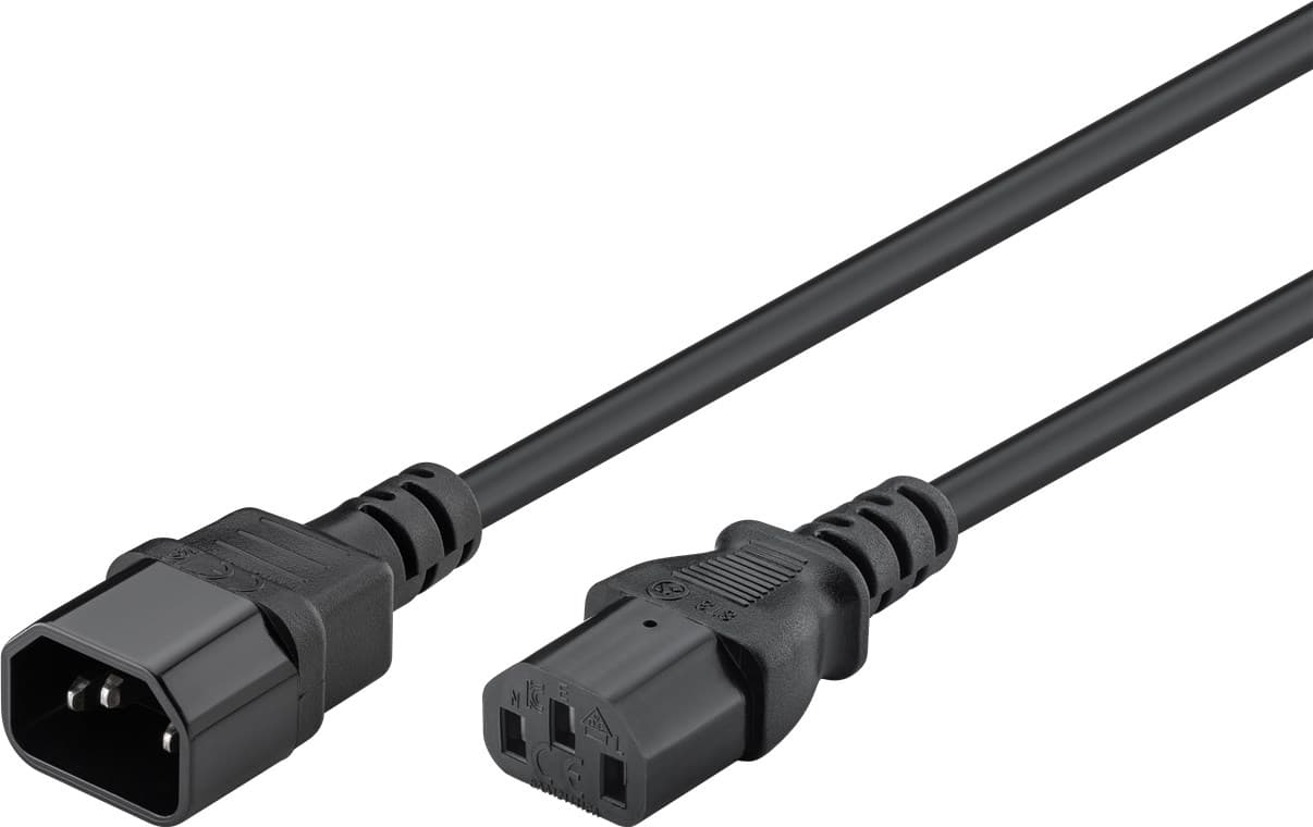 

Kabel przedłużający IEC C14 - IEC C13 2m 50081
