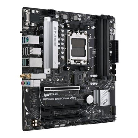 

Asus PRIME B650M-A WIFI Rodzina procesorów AMD, Gniazdo procesora AM5, DDR5 DIMM, Gniazda pamięci 4, Obsługiwane interfejsy dysk