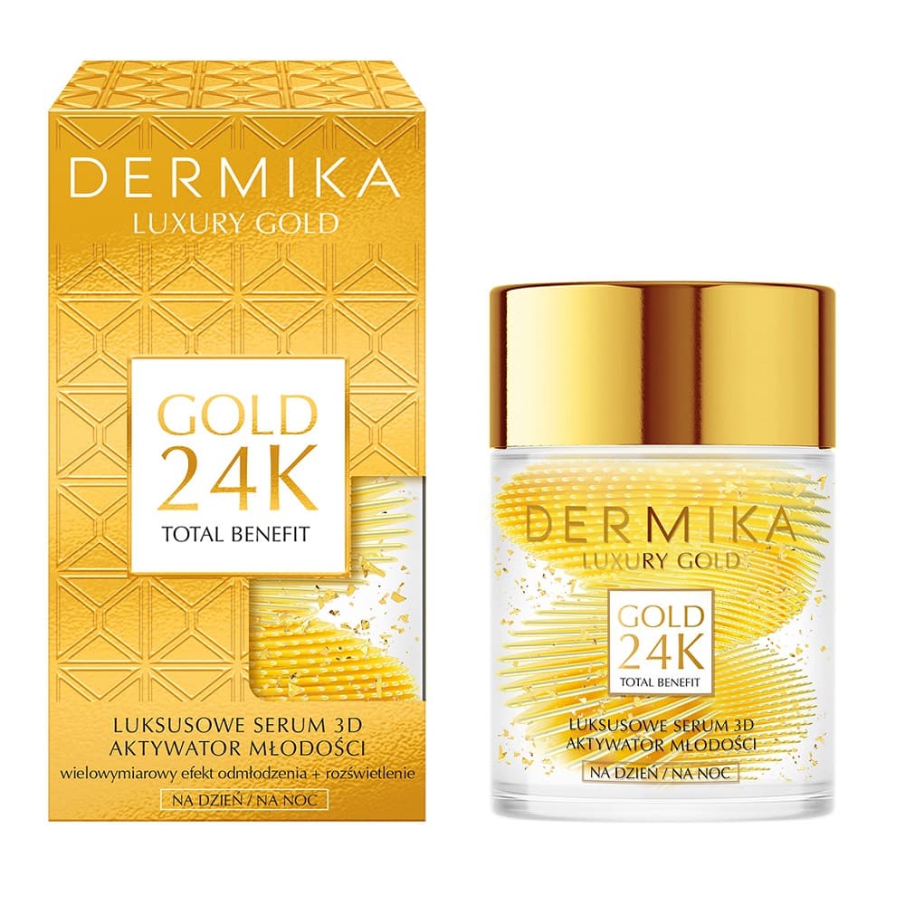 

DERM LUXURY GOLD Serum 3D