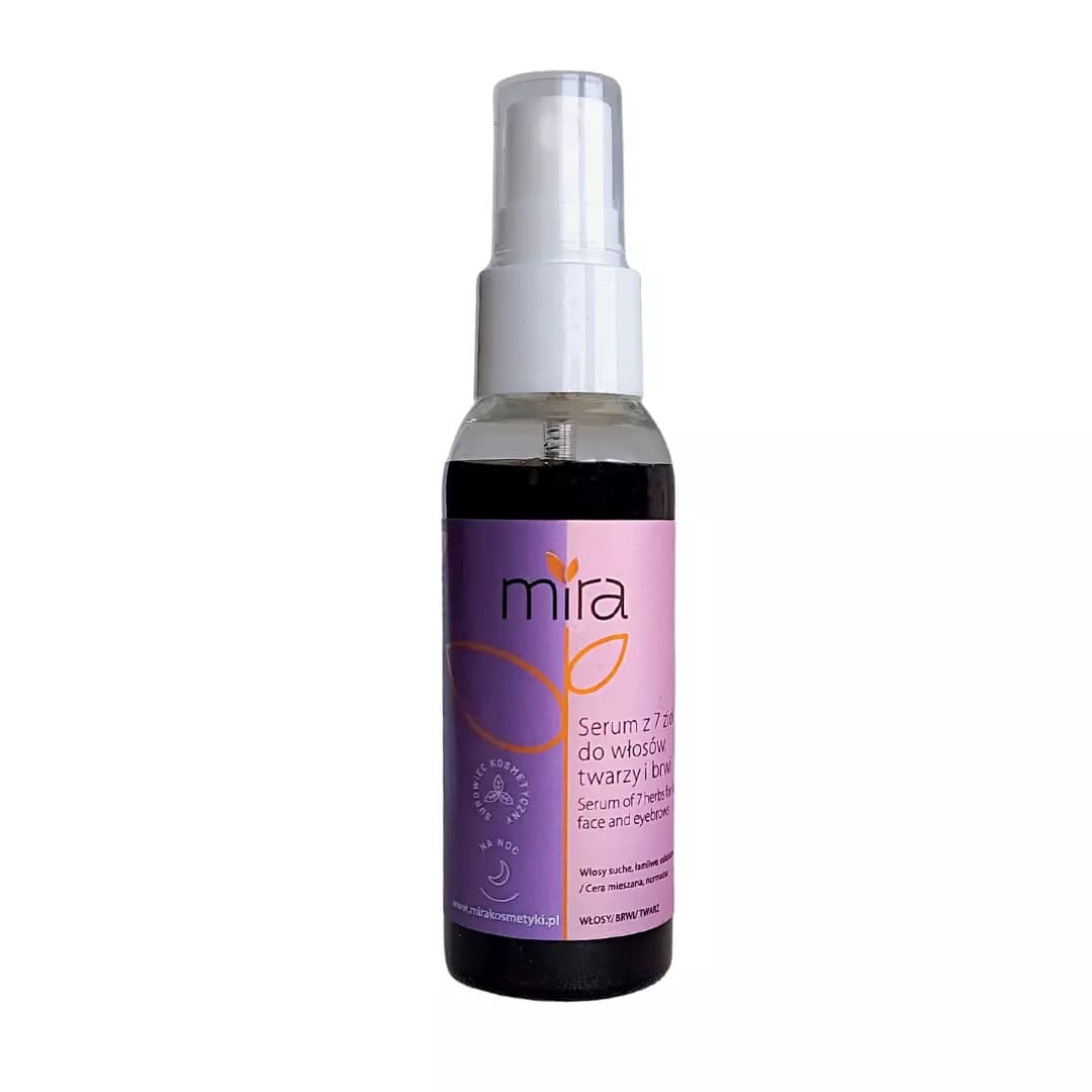 

MIRA Serum do włosów, twarzy i brwi z 7 ziół 50 ml
