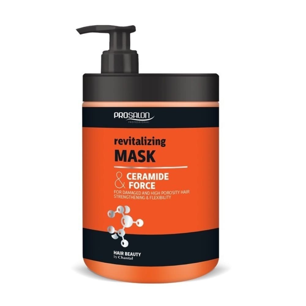 

CHANTAL ProSalon Ceramide Force Maska rewitalizująca do włosów zniszczonych wysokoporowatych 1000g