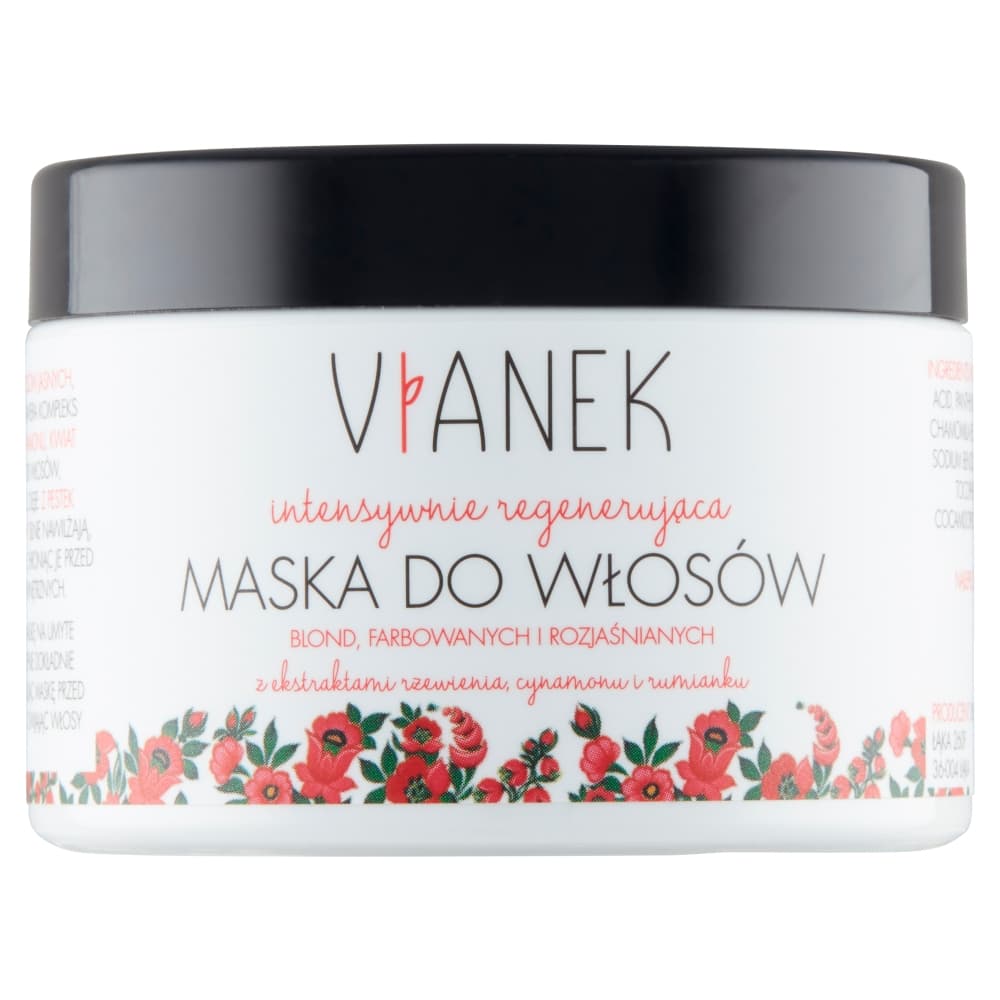 

VIANEK Intensywnie regenerująca maska do włosów blond, farbowanych, rozjaśnianych 150ml
