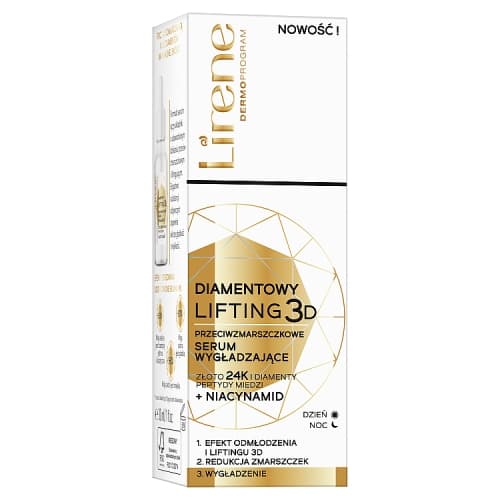 

LIRENEDiamentowy Lifting 3D przeciwzmarszczkowe serum wygładzające 30ml