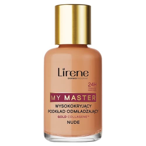

LIRENE My Master High Coverage Foundation wysoko kryjący podkład odmładzający Nude 30ml