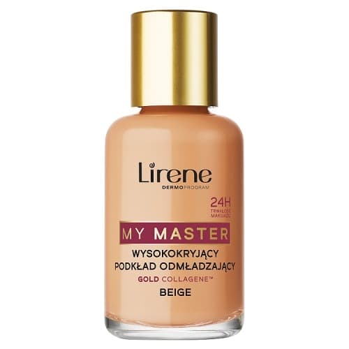 

LIRENE My Master High Coverage Foundation wysoko kryjący podkład odmładzający Beige 30ml