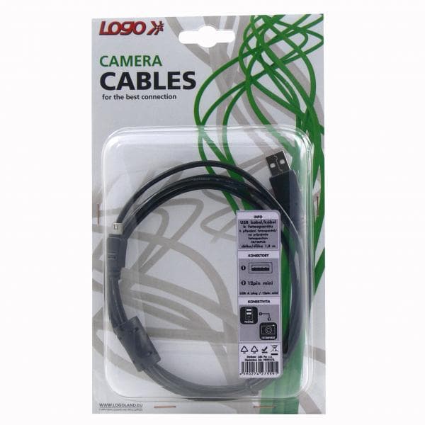 

Logo USB kabel (2.0), USB A M - 12-pin M, .8m, czarny, blistr, OLYMPUS, 2.0)/usb a m - 12-pin m/czarny/blistr/olympu