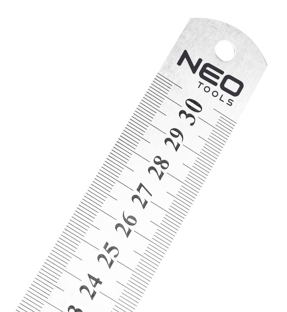 

Przymiar liniowy 30 cm, stal nierdzewna