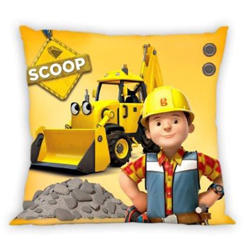 

Poszewka bawełniana 40x40 Bob Budowniczy