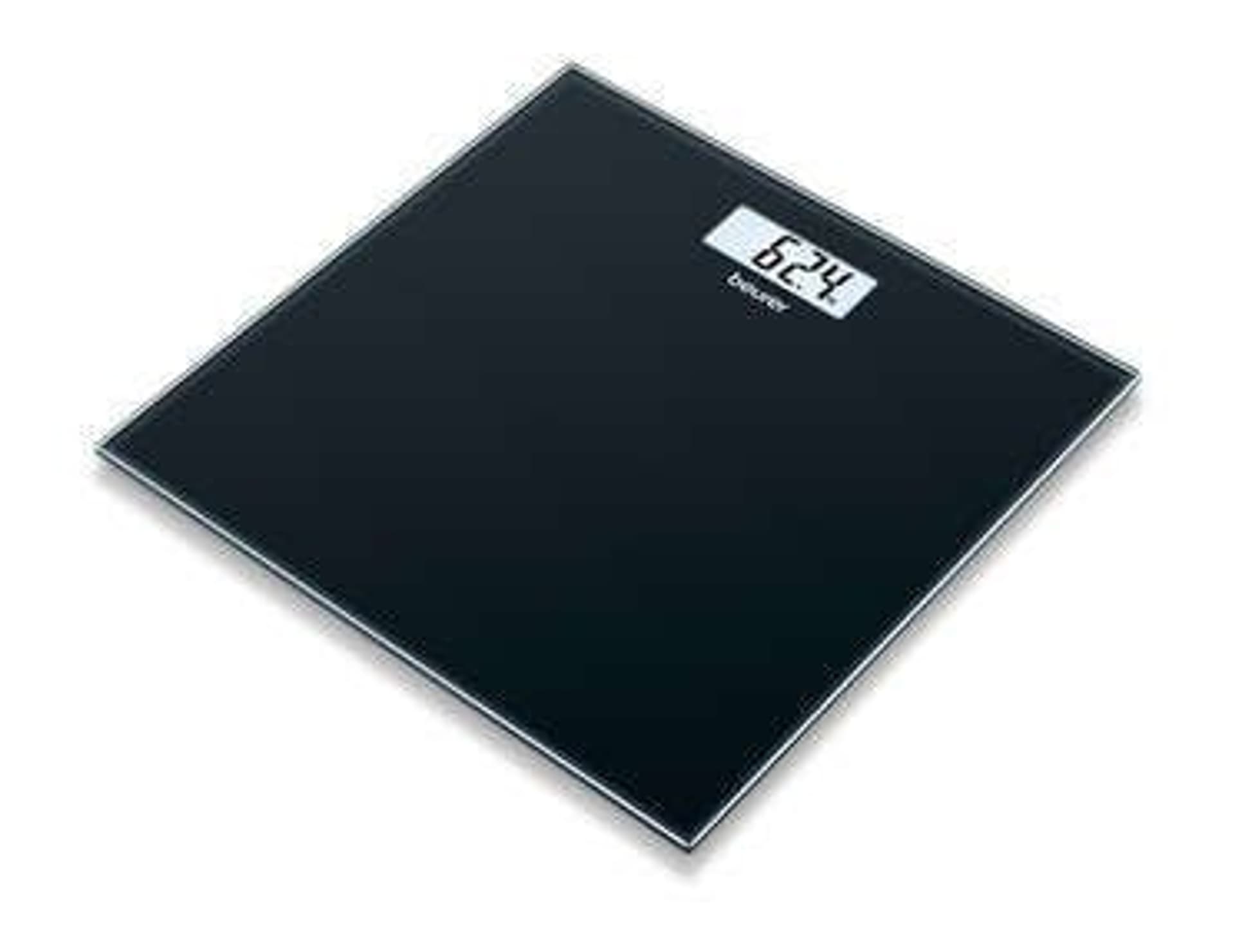 

BEURER GS 10 black Waga szklana, czarna