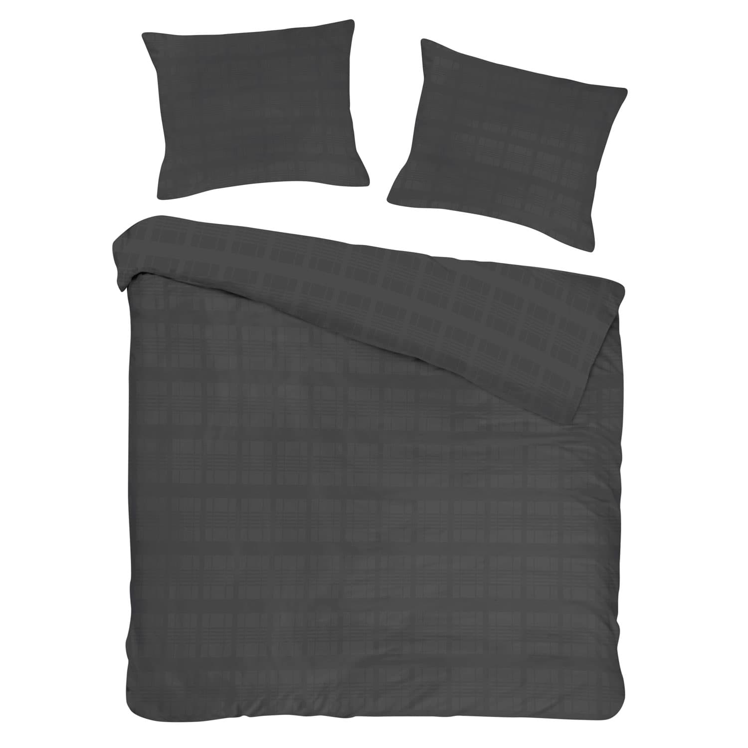

Pościel satyna bawełniana MARSELA ANTHRACITE/200x220 EXCLUSIVE