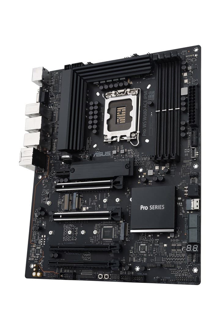 

Płyta ASUS Pro WS W680-ACE W680 (LGA 1700) ATX motherboard, 2x PCIe 5.0, 3x PCIe 4.0, 3x PCIe 4.0 M.2 slots, 2x USB 3.2 Gen 2, 4x USB 3.2 Gen 1, 2x USB 2.0, 2x 2.5 Gb Ethernet, 1x SlimSAS, 4x SATA , HDMI, DisplayPort and VGA, Lga 1700) atx motherboard/2x 