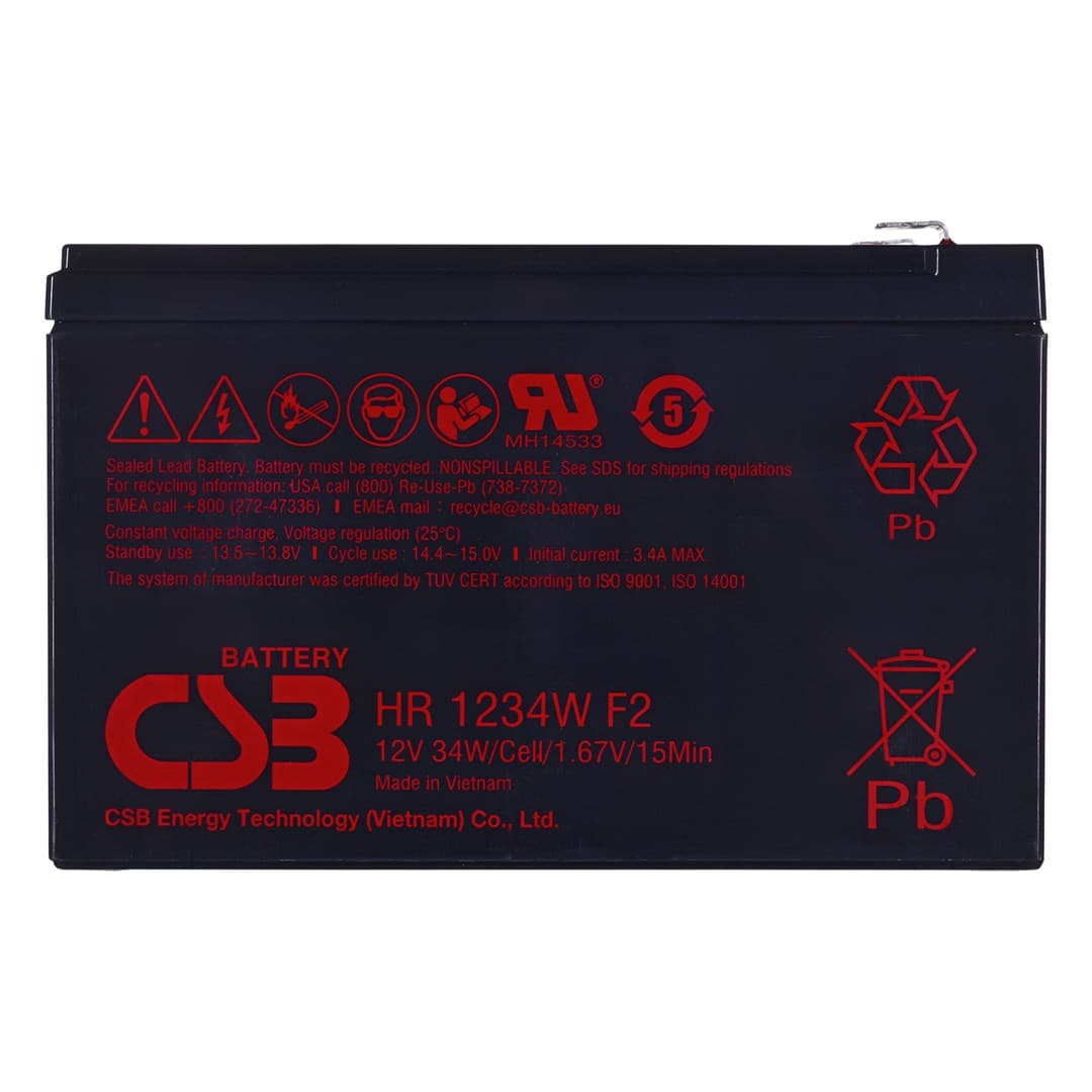 

Akumulator HR1234WF2 CSB 9Ah 12V