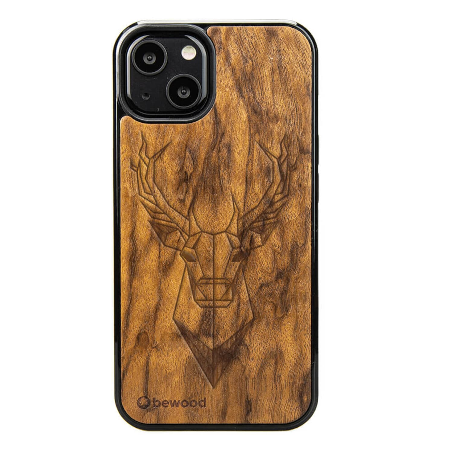 

Drewniane Etui iPhone 13 JELEŃ IMBUIA