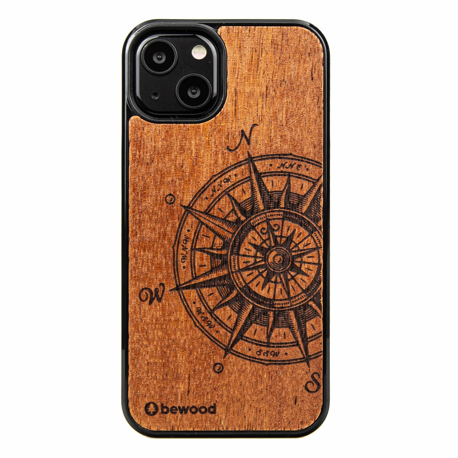 

Drewniane Etui iPhone 13 TRAVELER MERBAU
