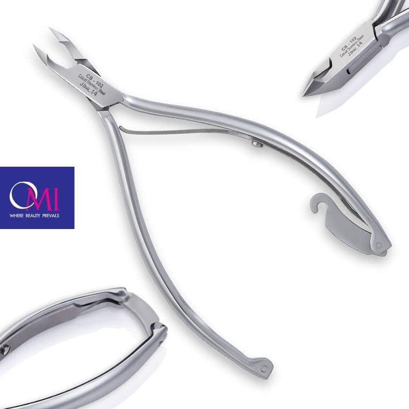 

Omi pro-line cążki CB-102 cuticle nipper jaw 12/4 mm box joint