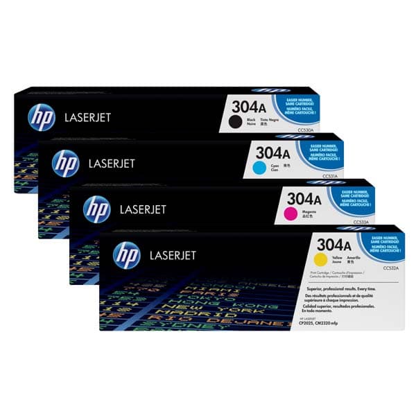 

HP oryginalny toner CC532A, HP 304A, yellow, 2800s, HP Color LaserJet CP2025, CM2320, O