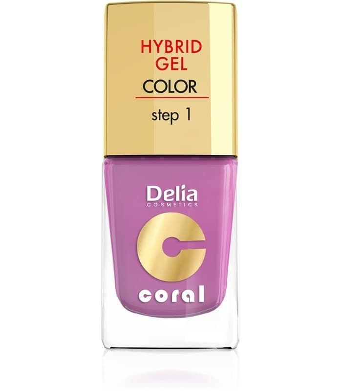 

Delia Cosmetics Coral Hybrid Gel Emalia do paznokci nr 05 róż pudrowy 11ml