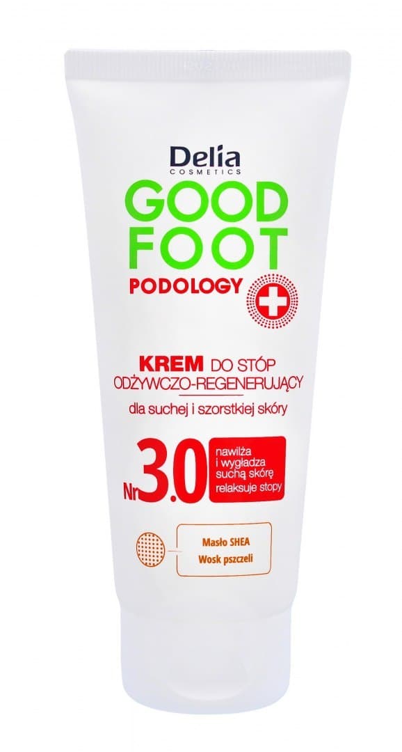 

Delia Cosmetics Good Foot Podology Krem odżywczo - regenerujący do stóp 3.0 100 ml