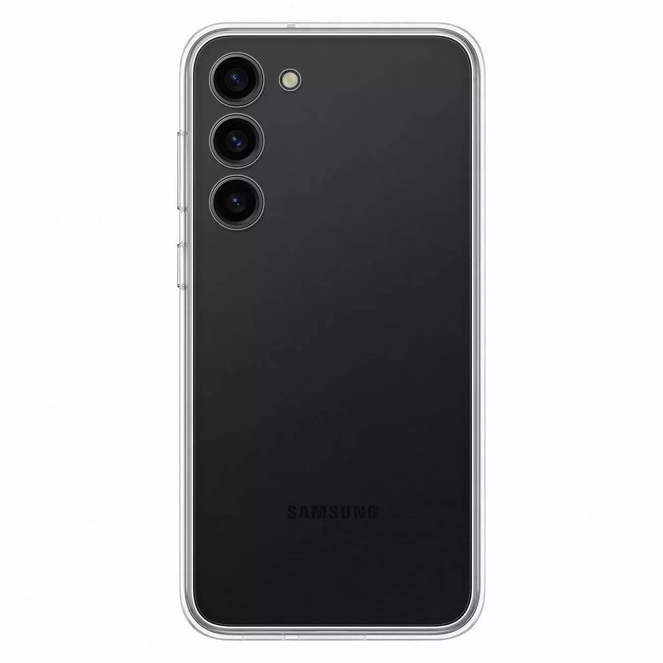 

Etui Samsung Frame Cover do Samsung Galaxy S23+ Plus pokrowiec z wymiennymi pleckami czarne