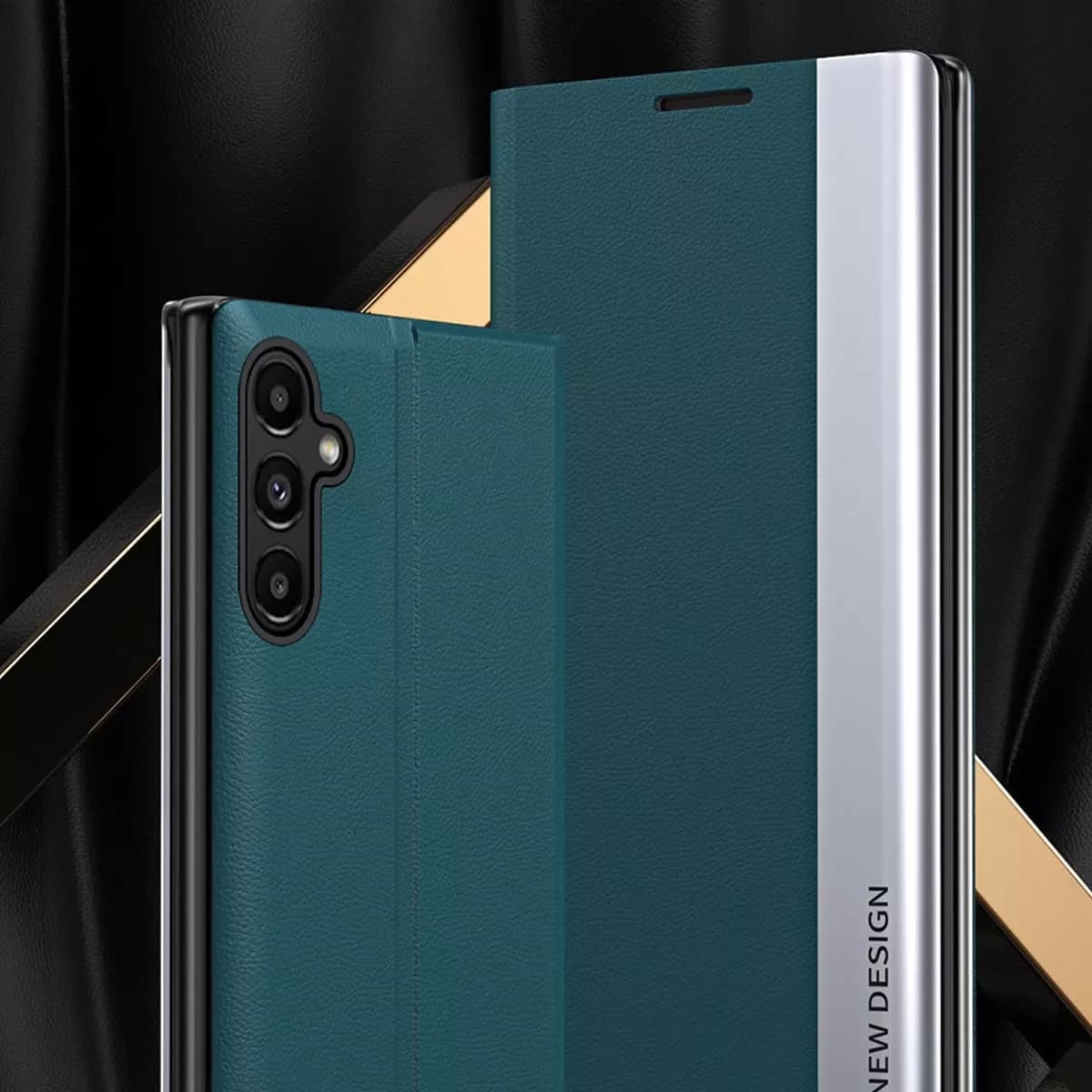 

Etui Sleep Case Pro do Samsung Galaxy S23 Ultra z klapką podstawka niebieskie